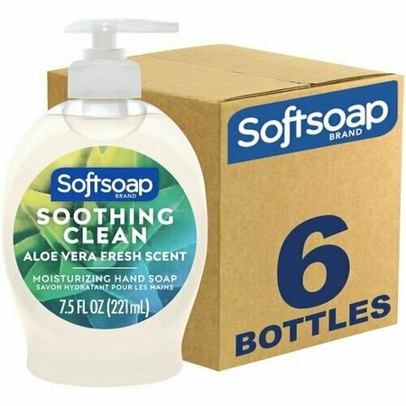 COLGATE-PALMOLIVE CO Liquid Hand Soap, Aloe Vera, 7.5 fl. oz., Pearl, 6PK CPCUS04968ACT